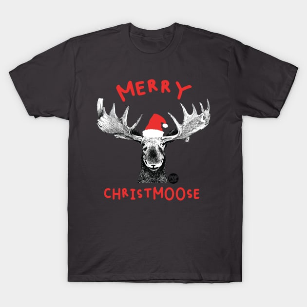 christmoose T-Shirt by toddgoldmanart